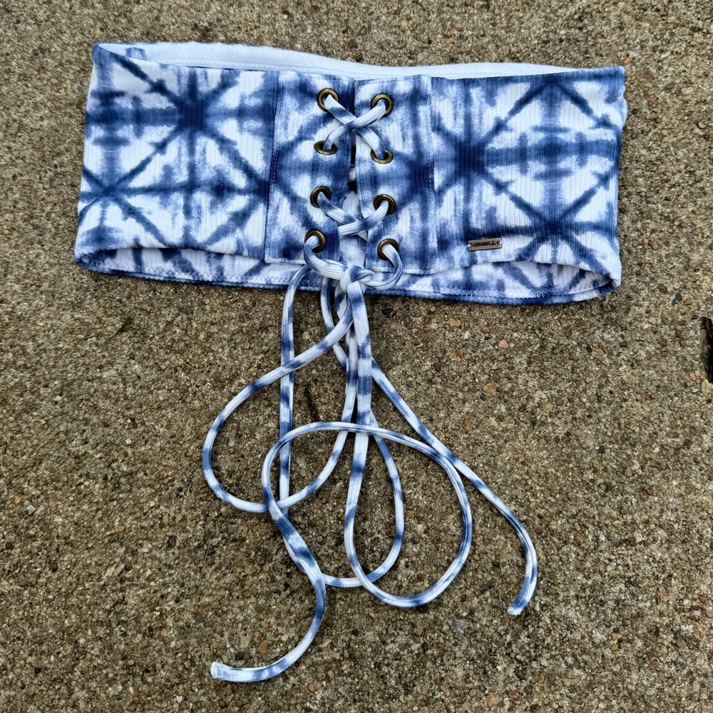 O’Neill Tie-Dye Tube Bikini Top, size Small